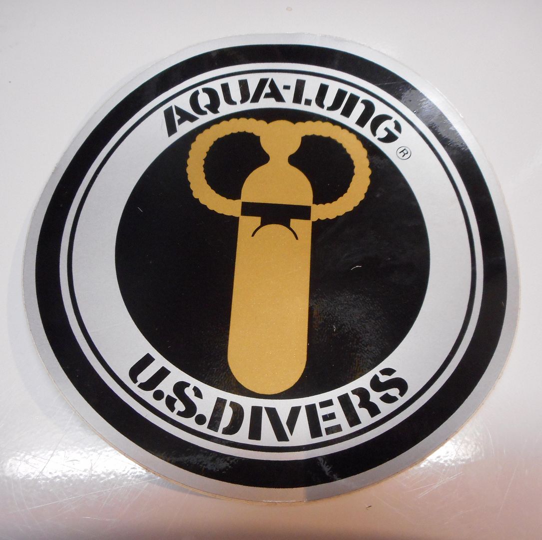 Original US Divers tank decal Vintage Scuba Diving Community Forum